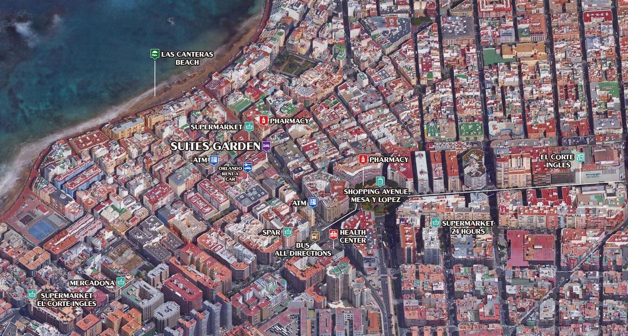 Suites Garden Loft Munch Las Palmas de Gran Canaria Exterior foto